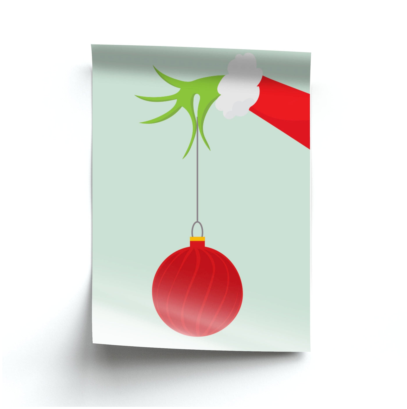 Christmas Bauble - Grinch Poster