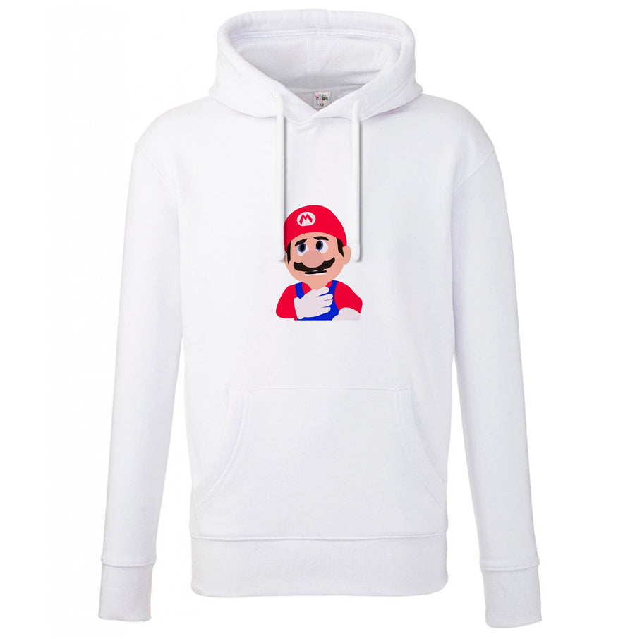 Worried Mario - The Super Mario Bros Hoodie