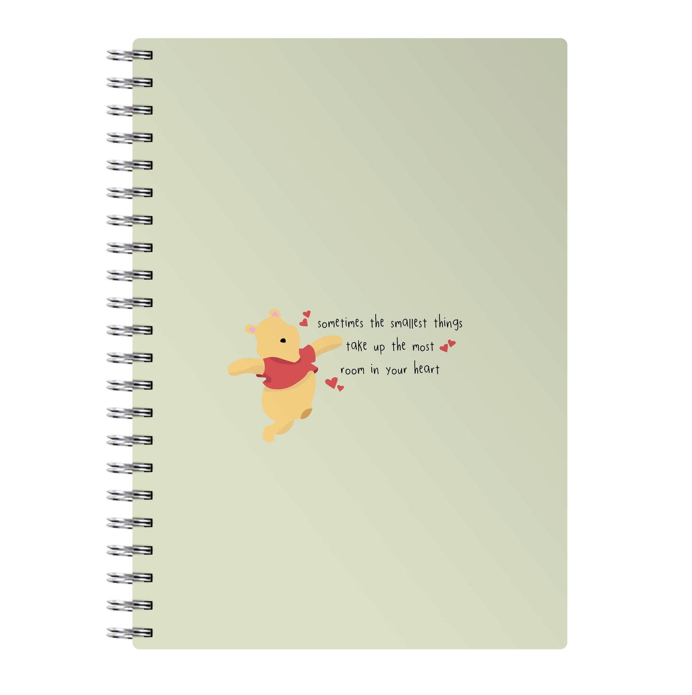 Take Up The Most Room - Winnie The Pooh Notebook