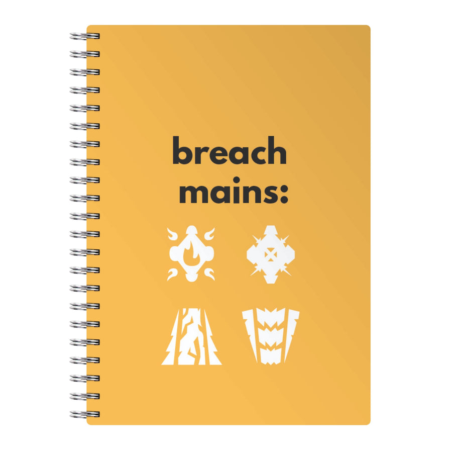 Breach Mains - Valorant Notebook