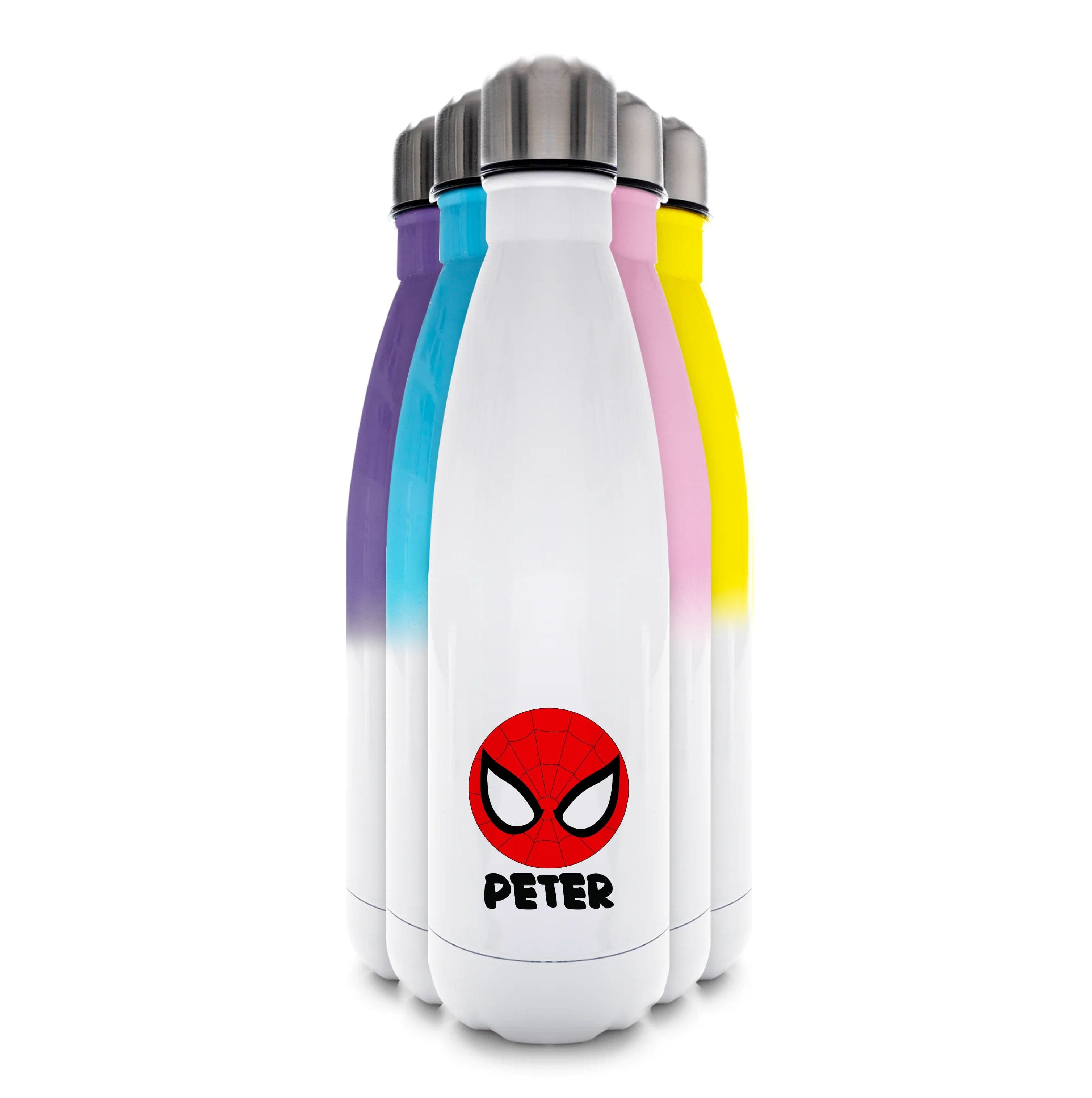 SpiderMan - Personalised Superhero Comic Water Bottle