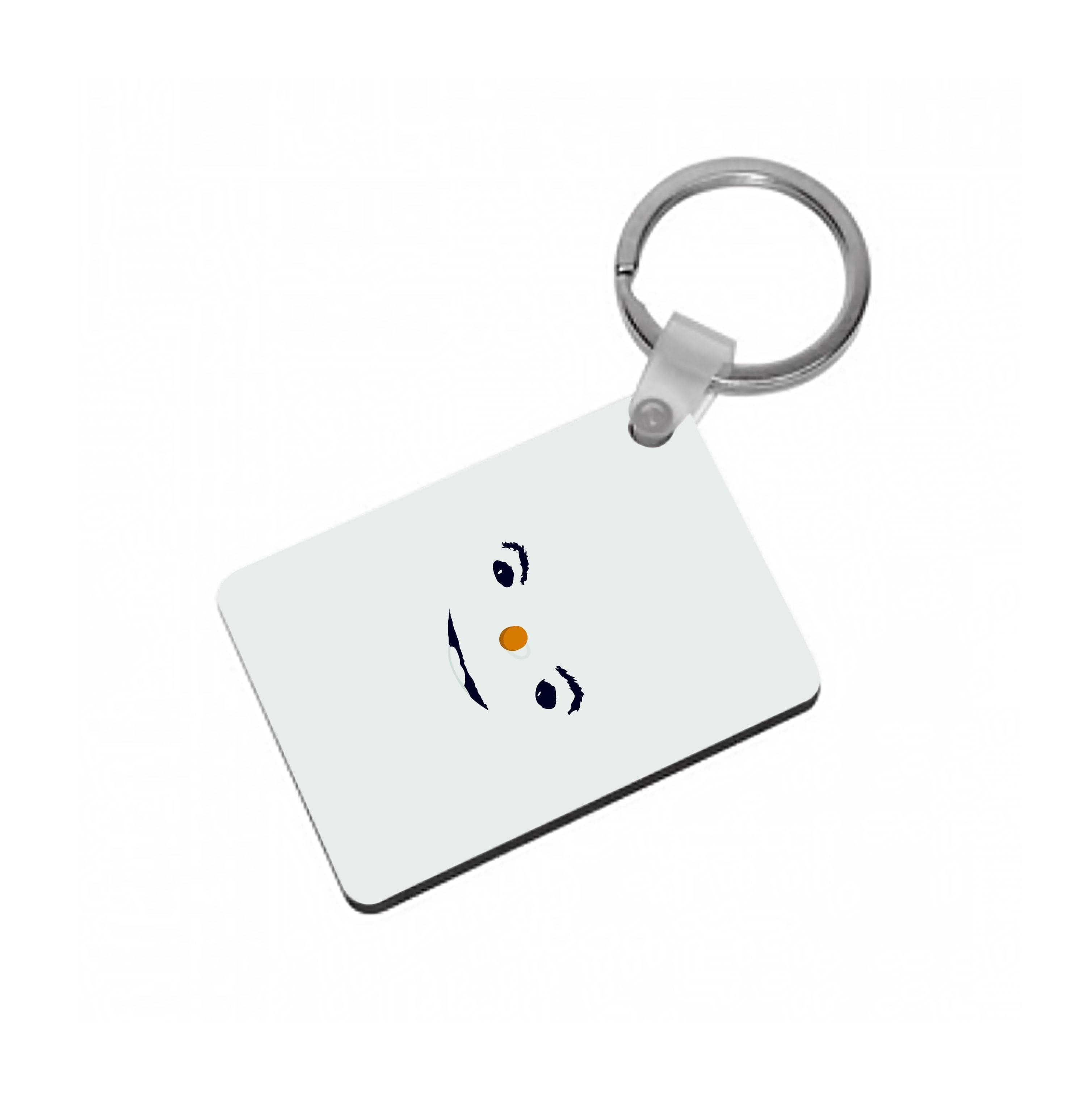 Snowman Keyring