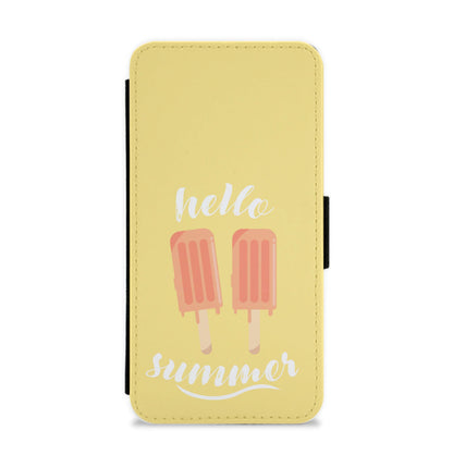 Hello Summer Flip / Wallet Phone Case