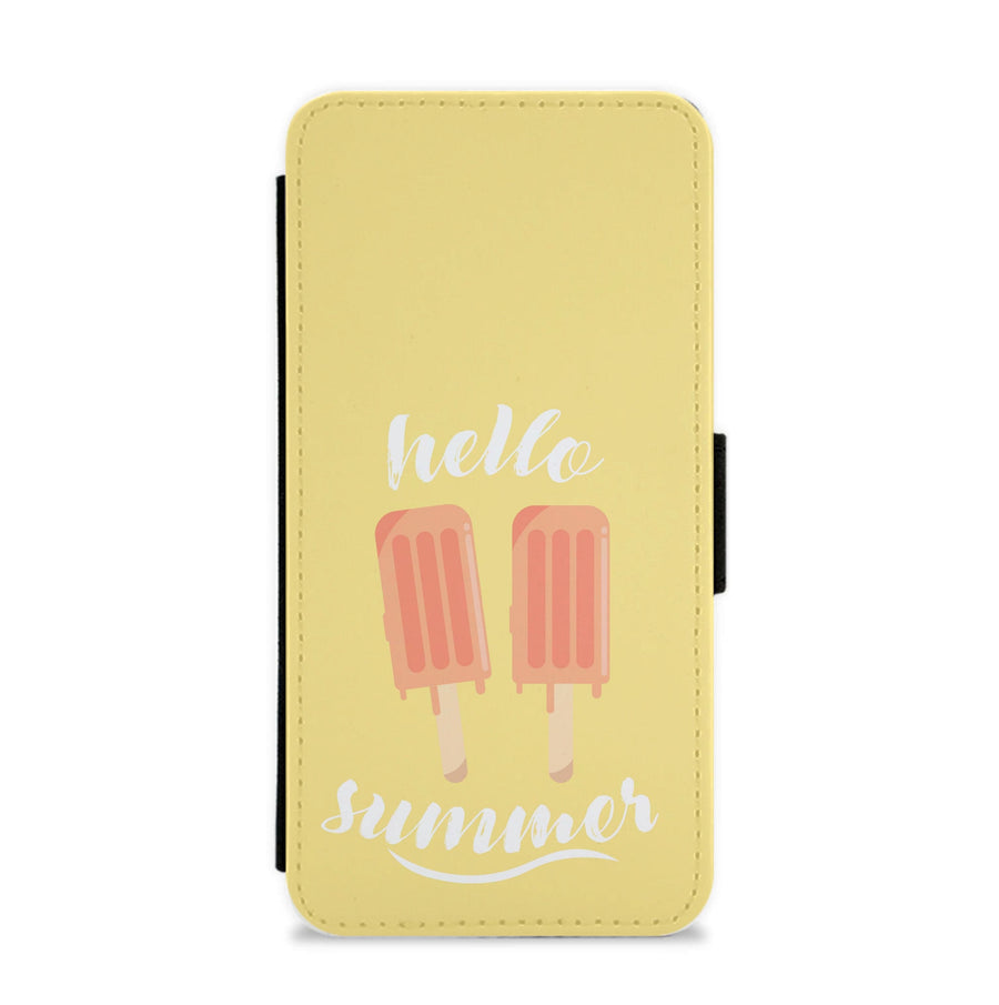 Hello Summer Flip / Wallet Phone Case