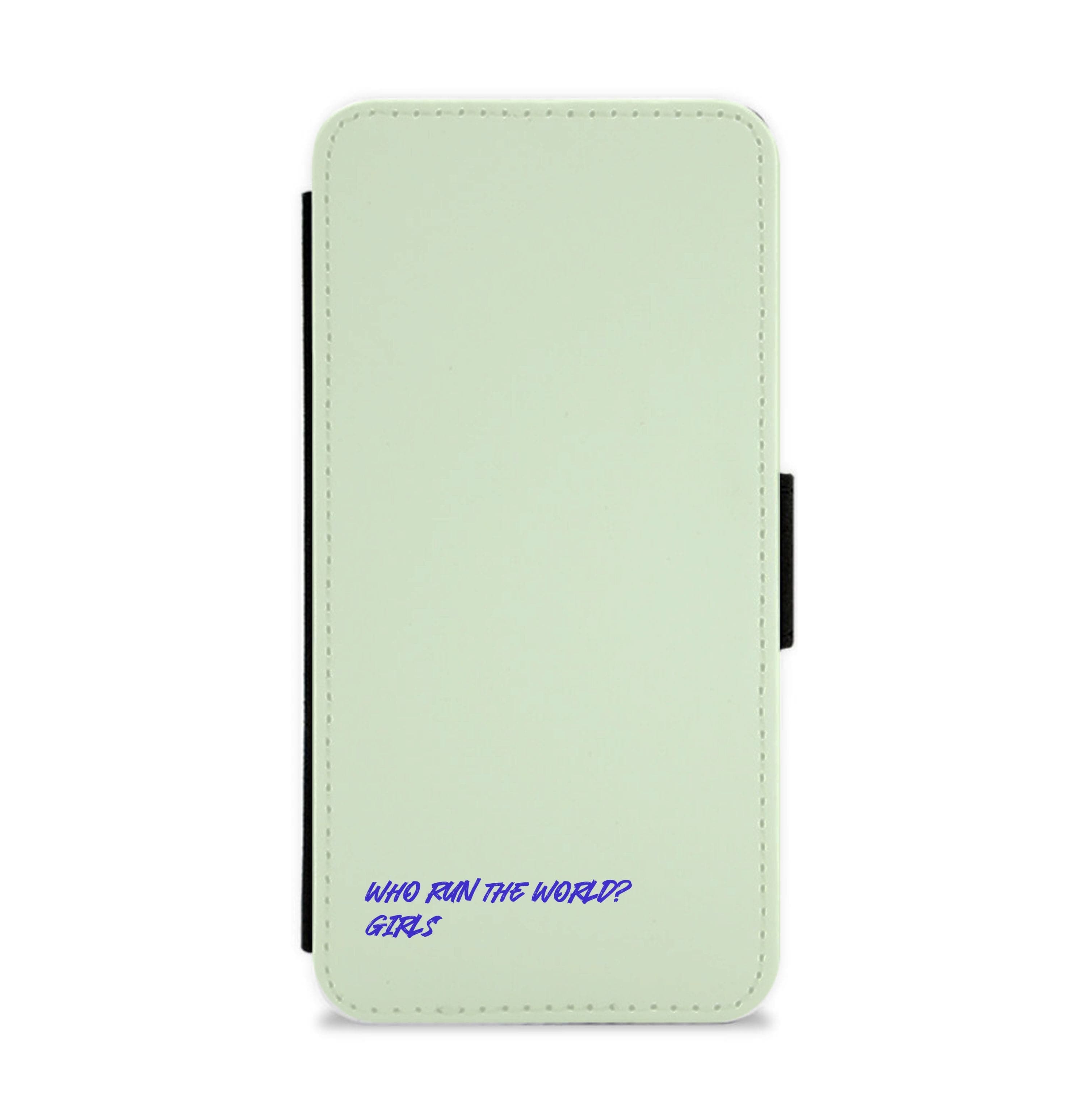 Who Run The World - Queen B Flip / Wallet Phone Case