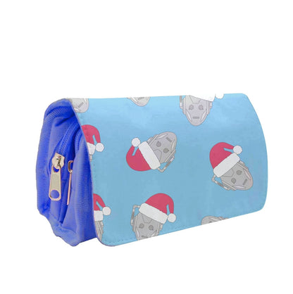 Cyberman Pattern - Doctor Who Pencil Case