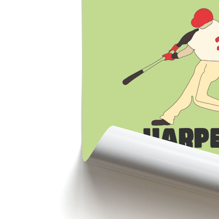Bryce Harper - Baseball Poster
