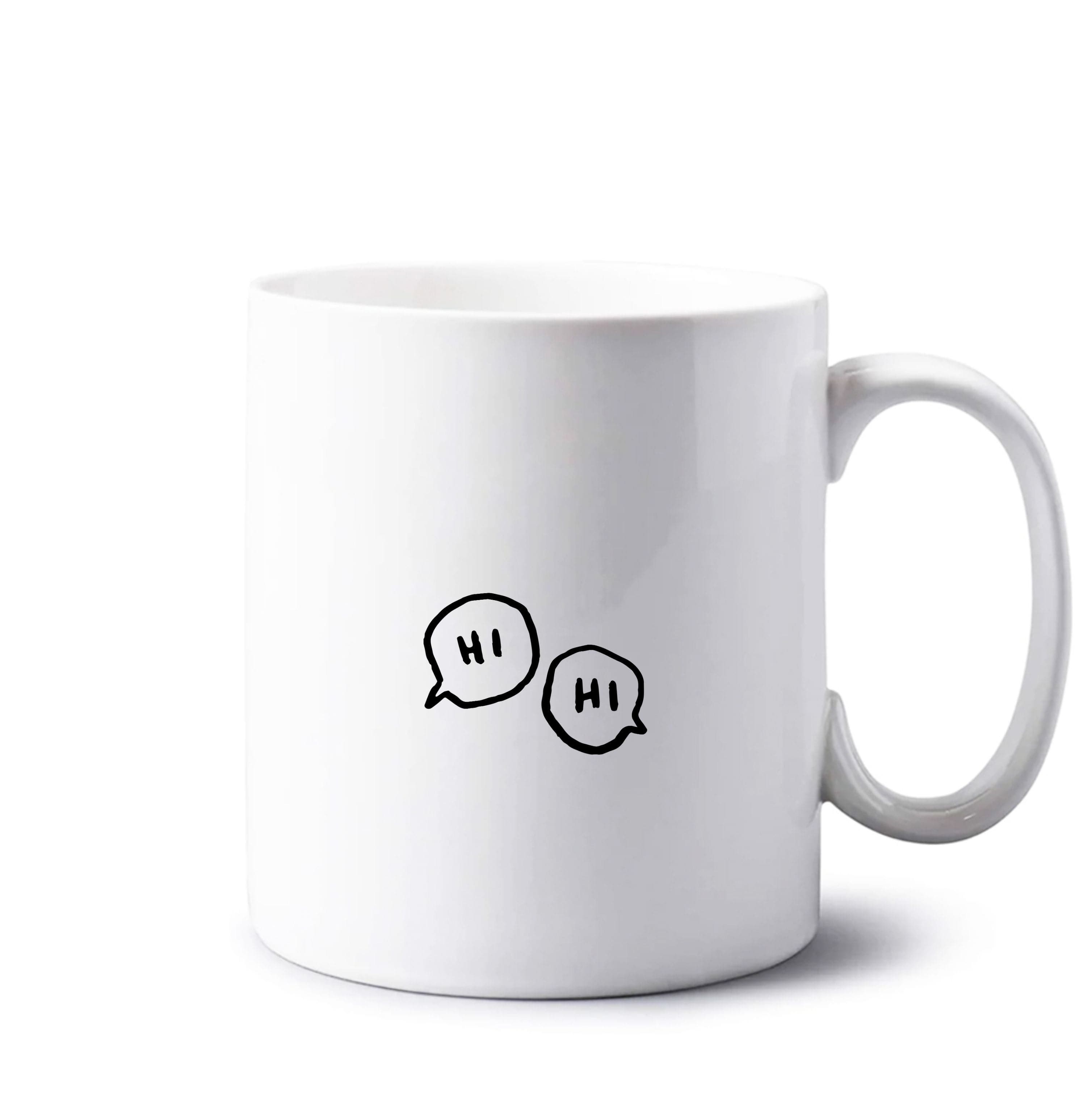 Hi Hi - Heart TV Mug