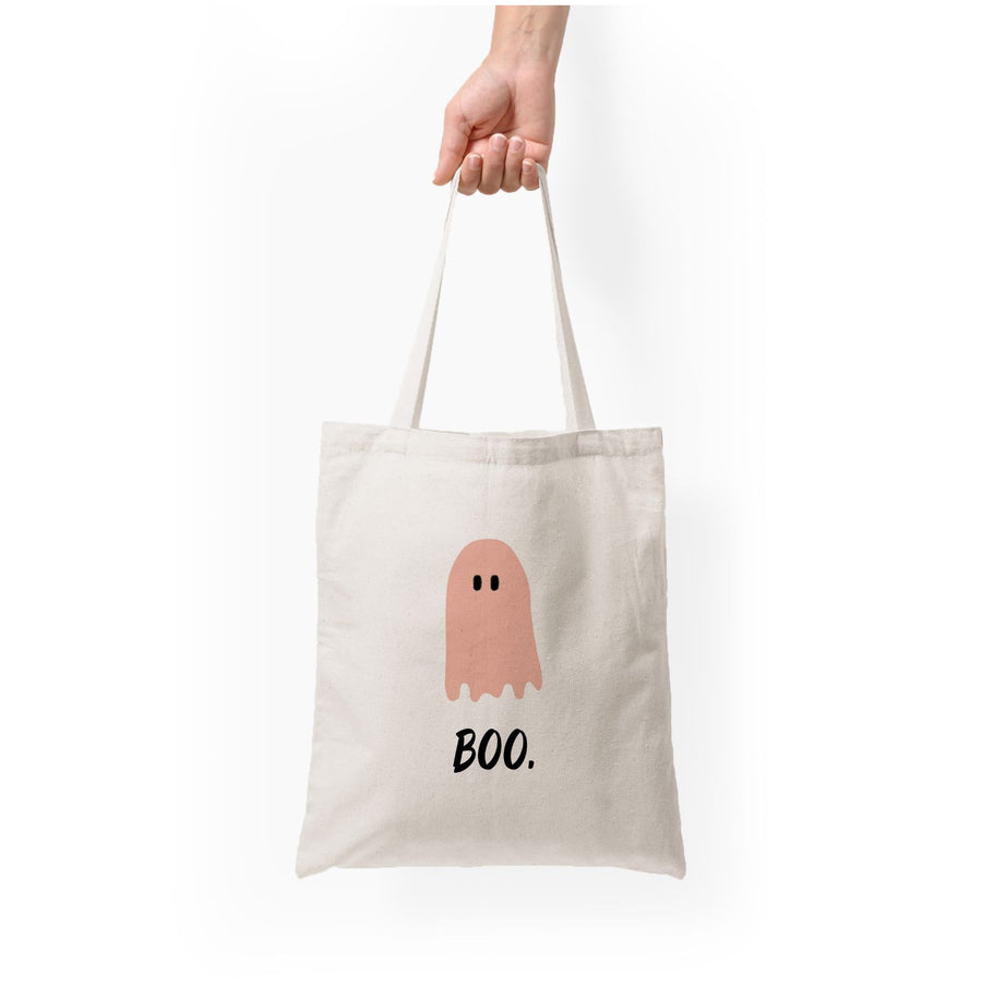 Boo - Ghost Halloween Tote Bag