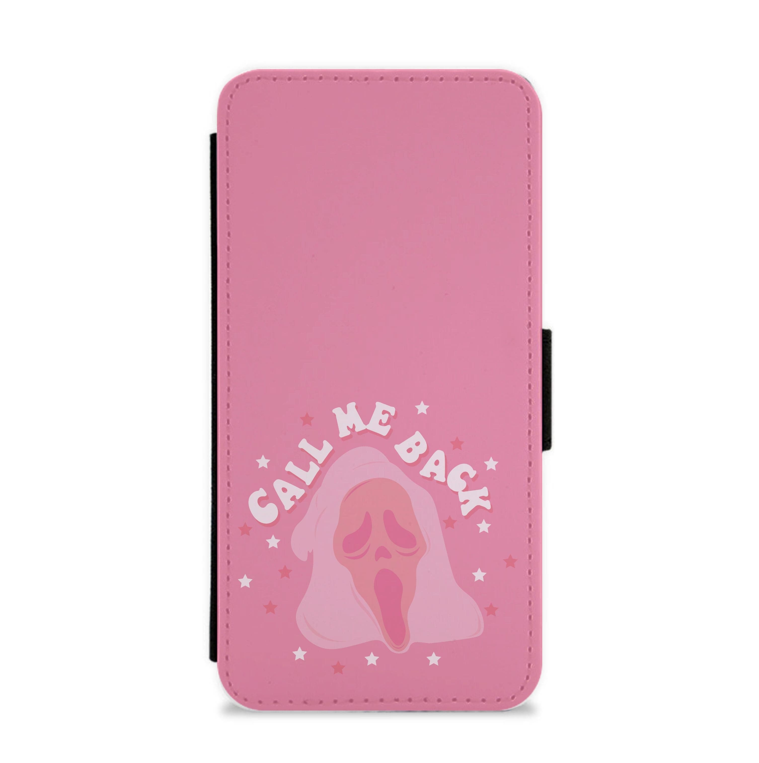 Call Me Back Ghostface - Scream Flip / Wallet Phone Case