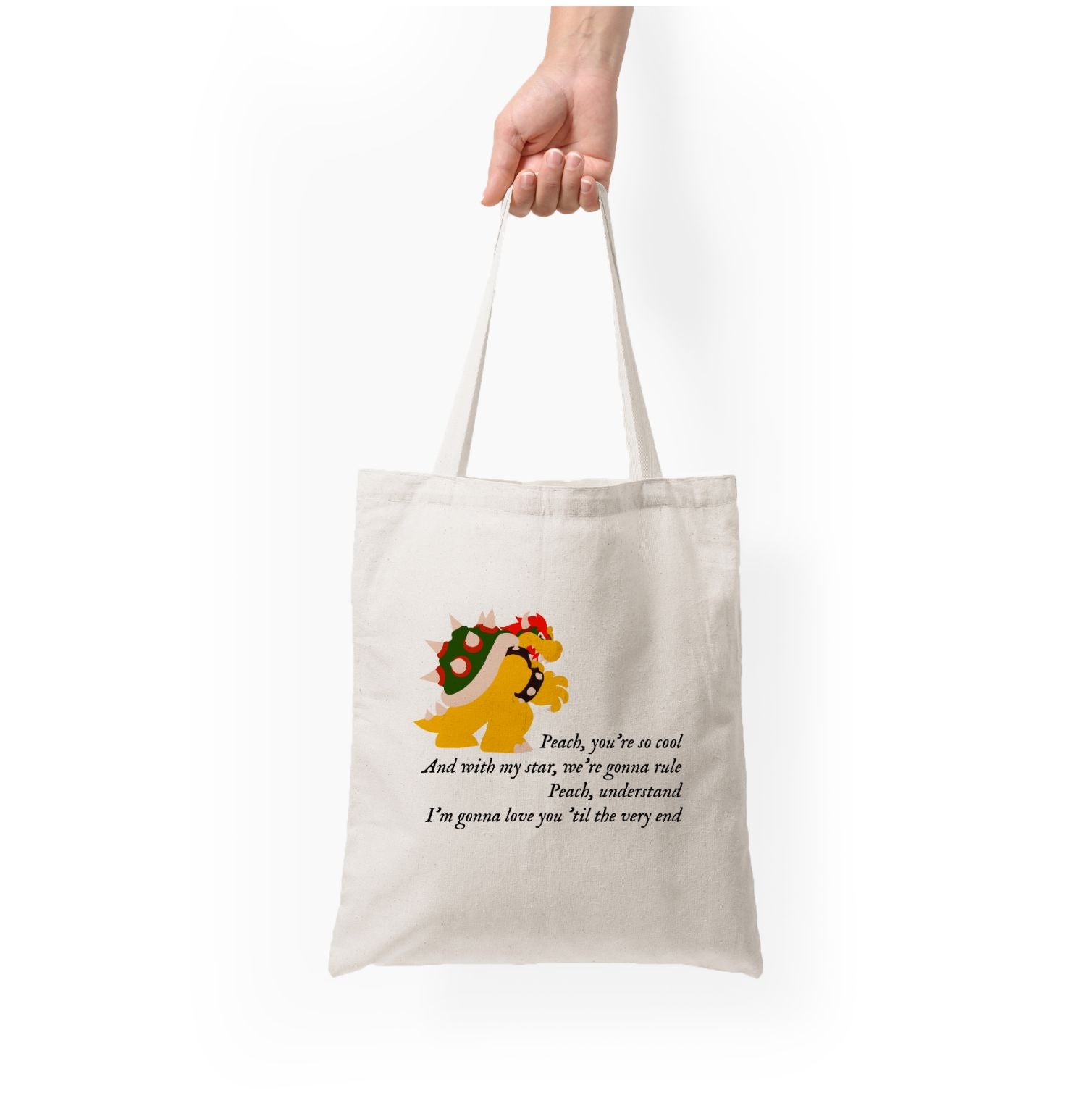 Peach, You're So Cool Tote Bag