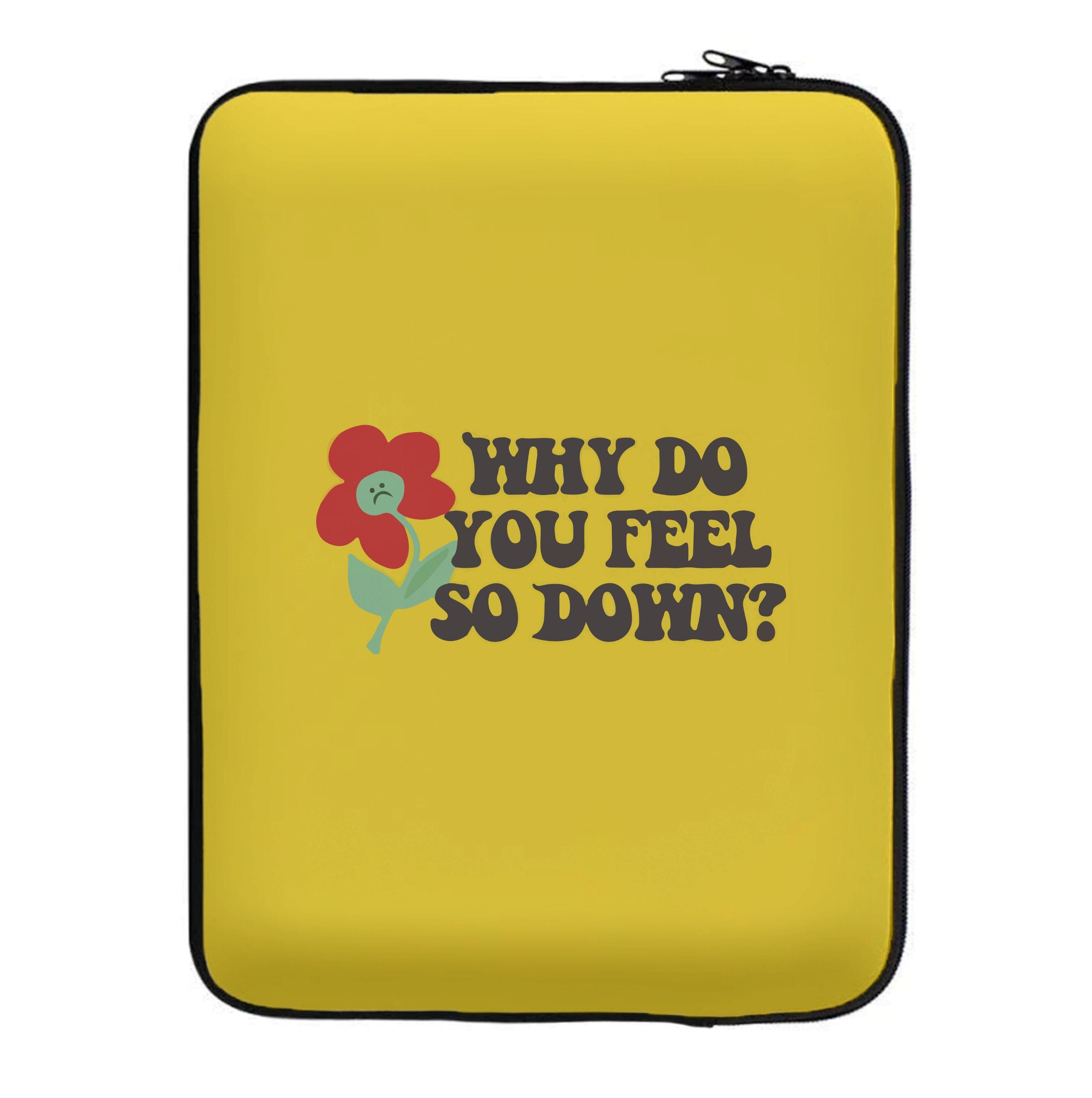 Why Do You Feel So Down - Fender Laptop Sleeve