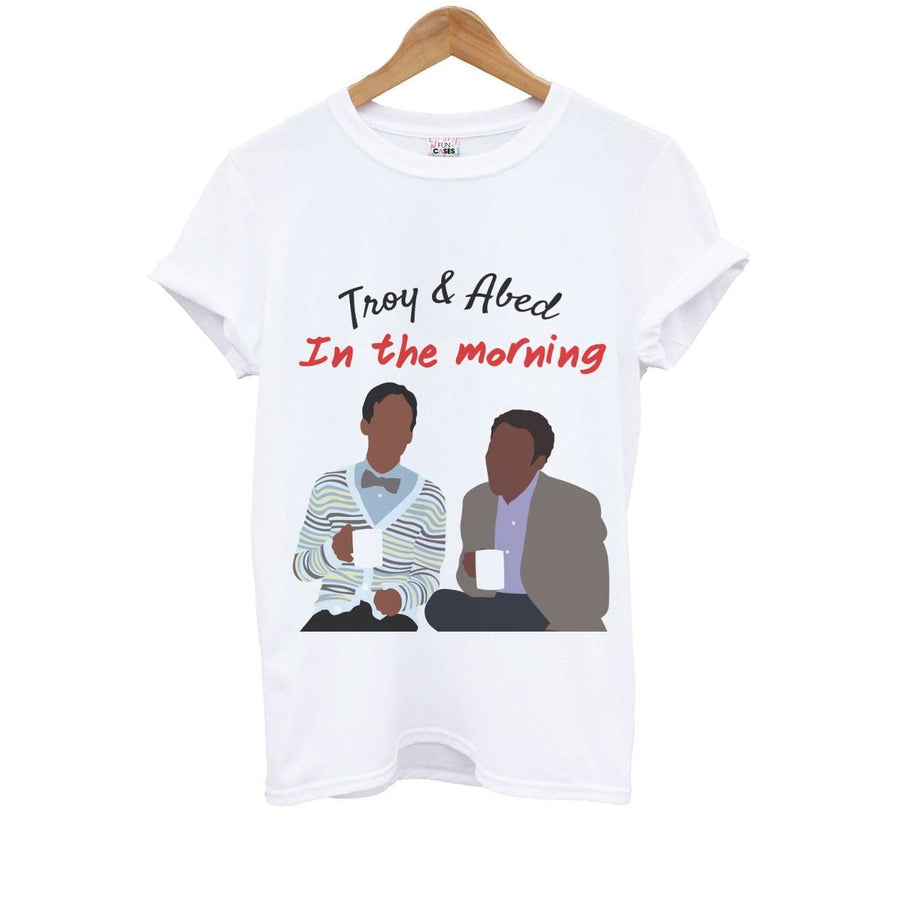 Troy And Abed In The Morning - Community Kids T-Shirt