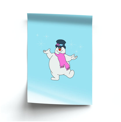 Frosty - Snowman Poster