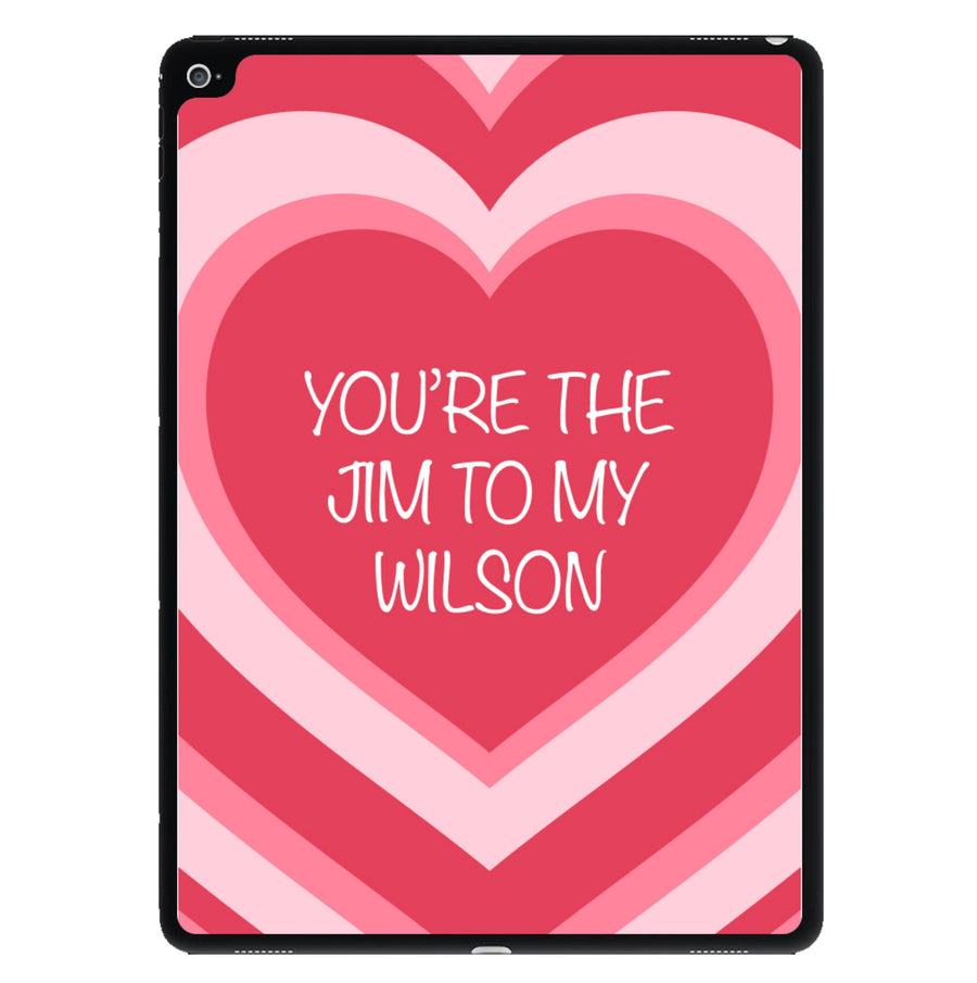 Jim To My Wilson - Friday Night Dinner iPad Case
