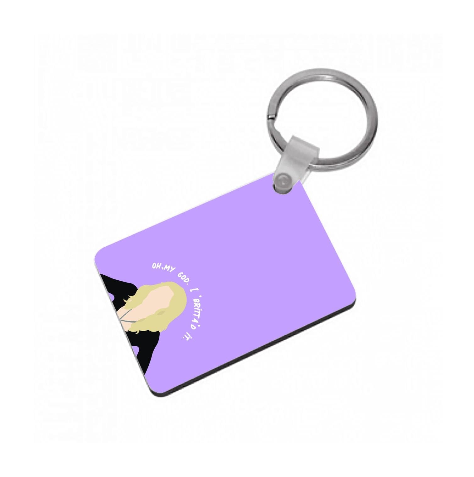 Britta'd It- Community Keyring