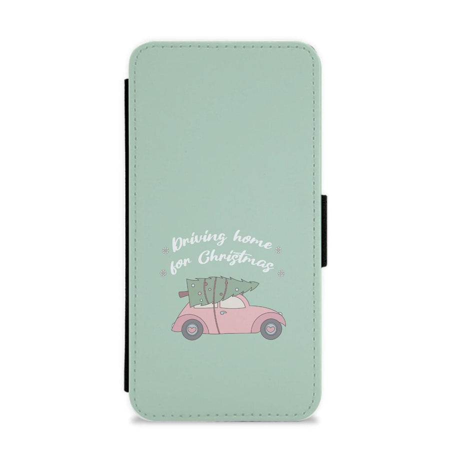Driving Home For Christmas - Christmas Songs Flip / Wallet Phone Case