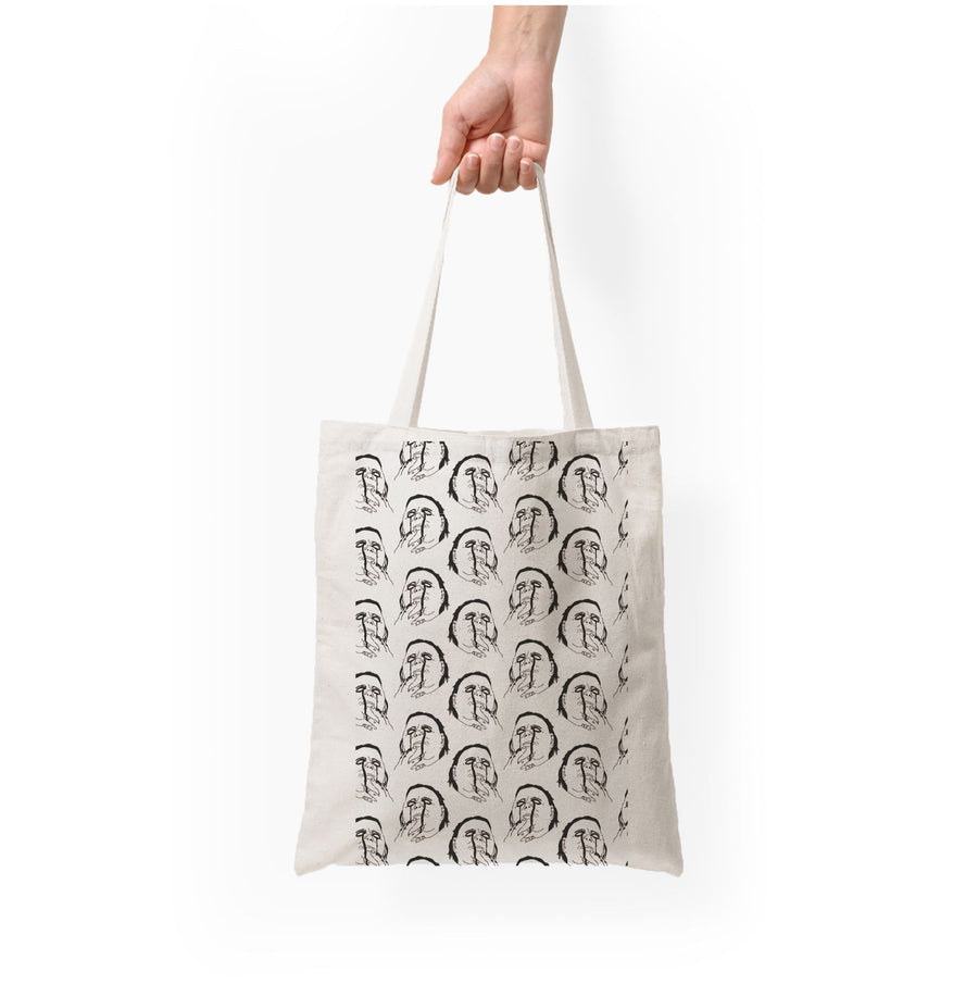 Michael Myers Pattern Tote Bag