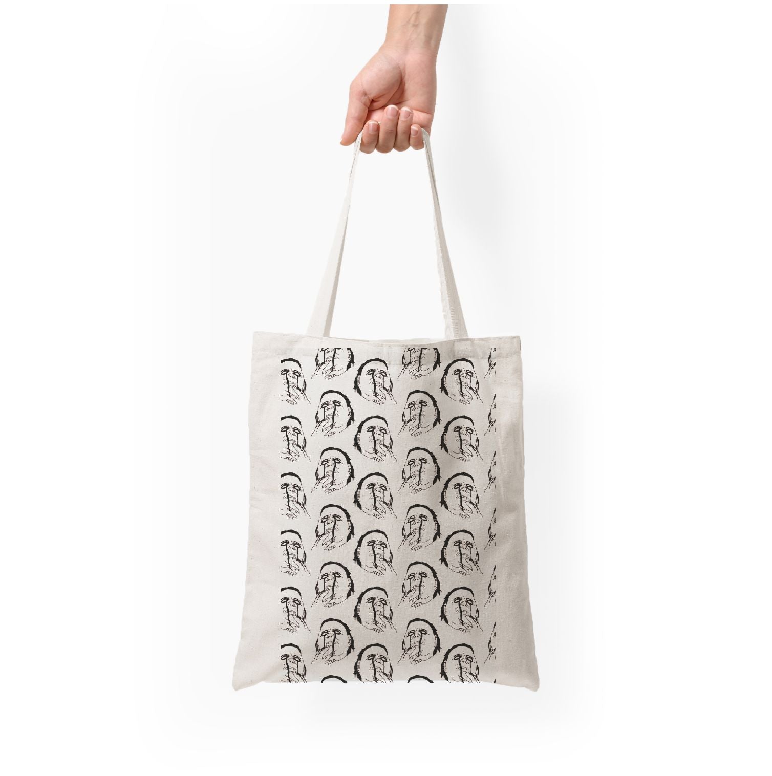 Michael Myers Pattern Tote Bag