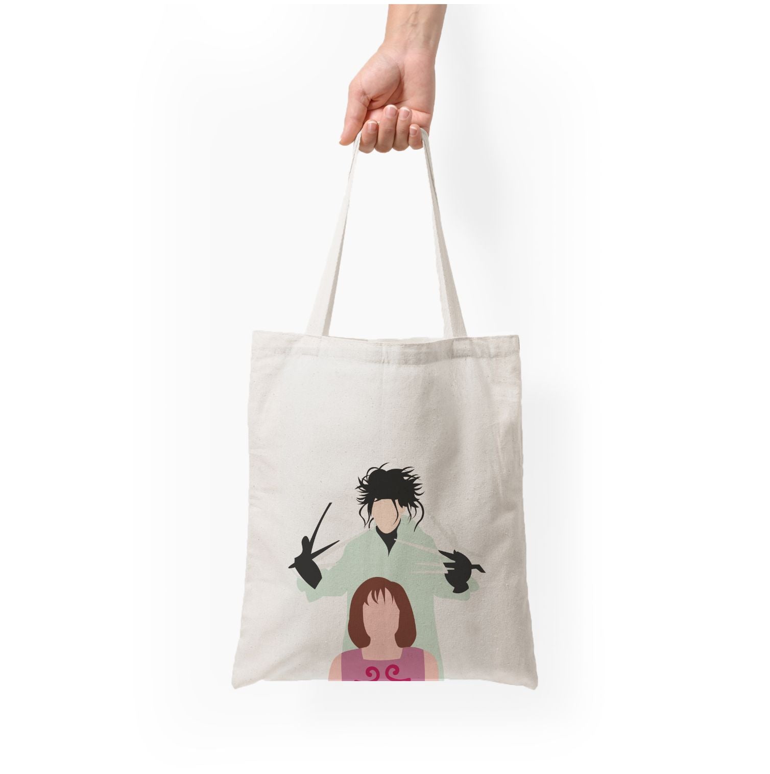 Standing - Scissorhands Tote Bag