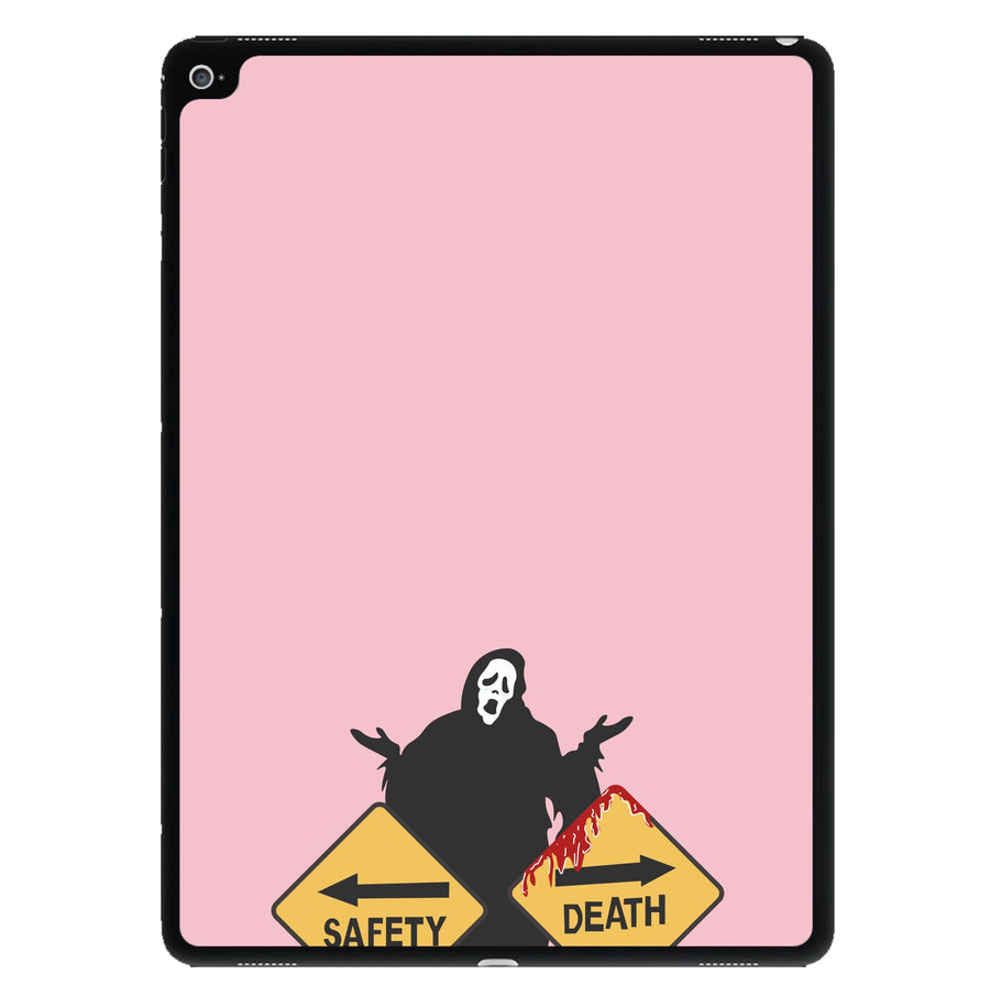 Safety Or Death - Scream iPad Case