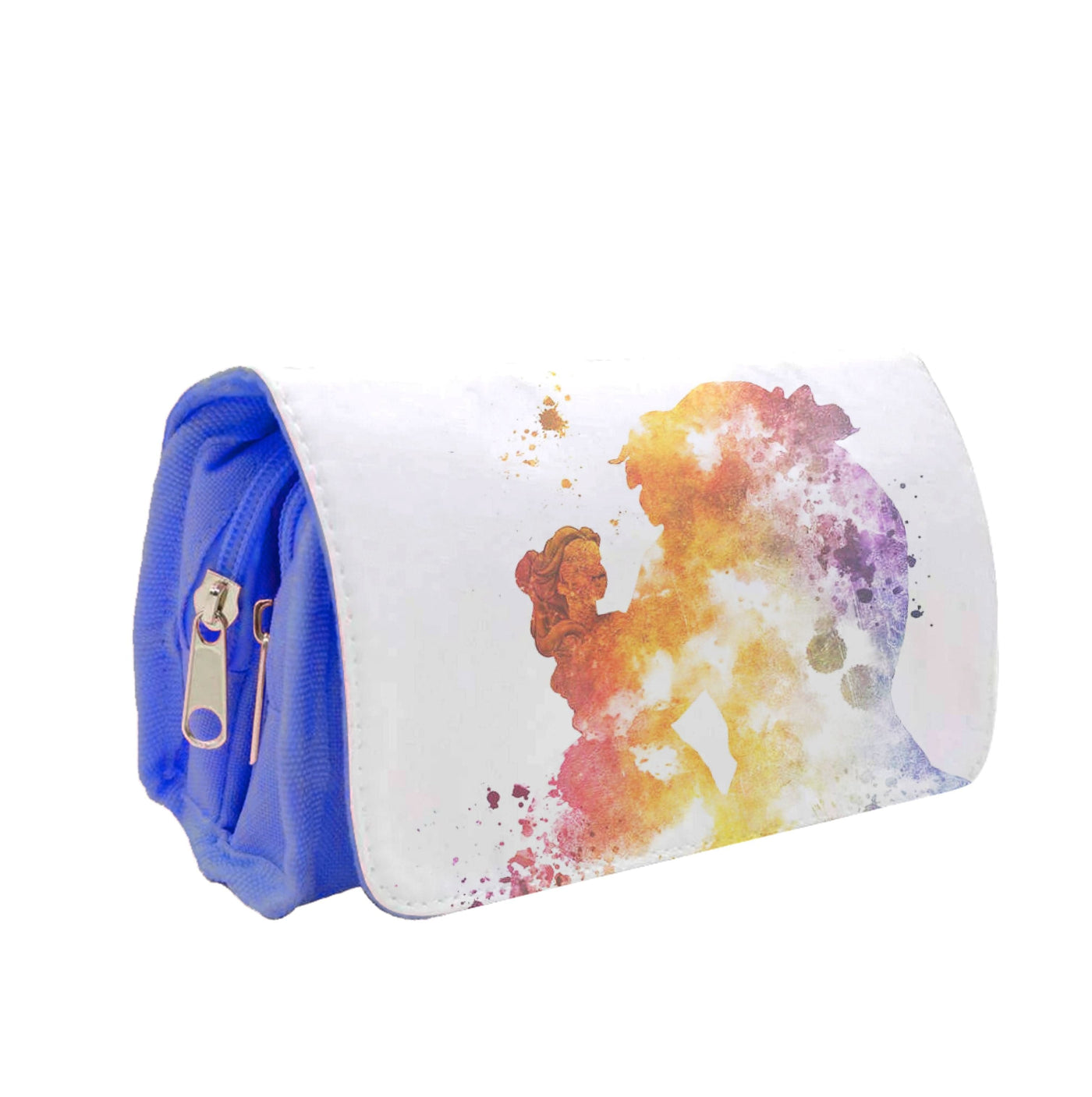 Watercolour Beauty and the Beast Disney Pencil Case