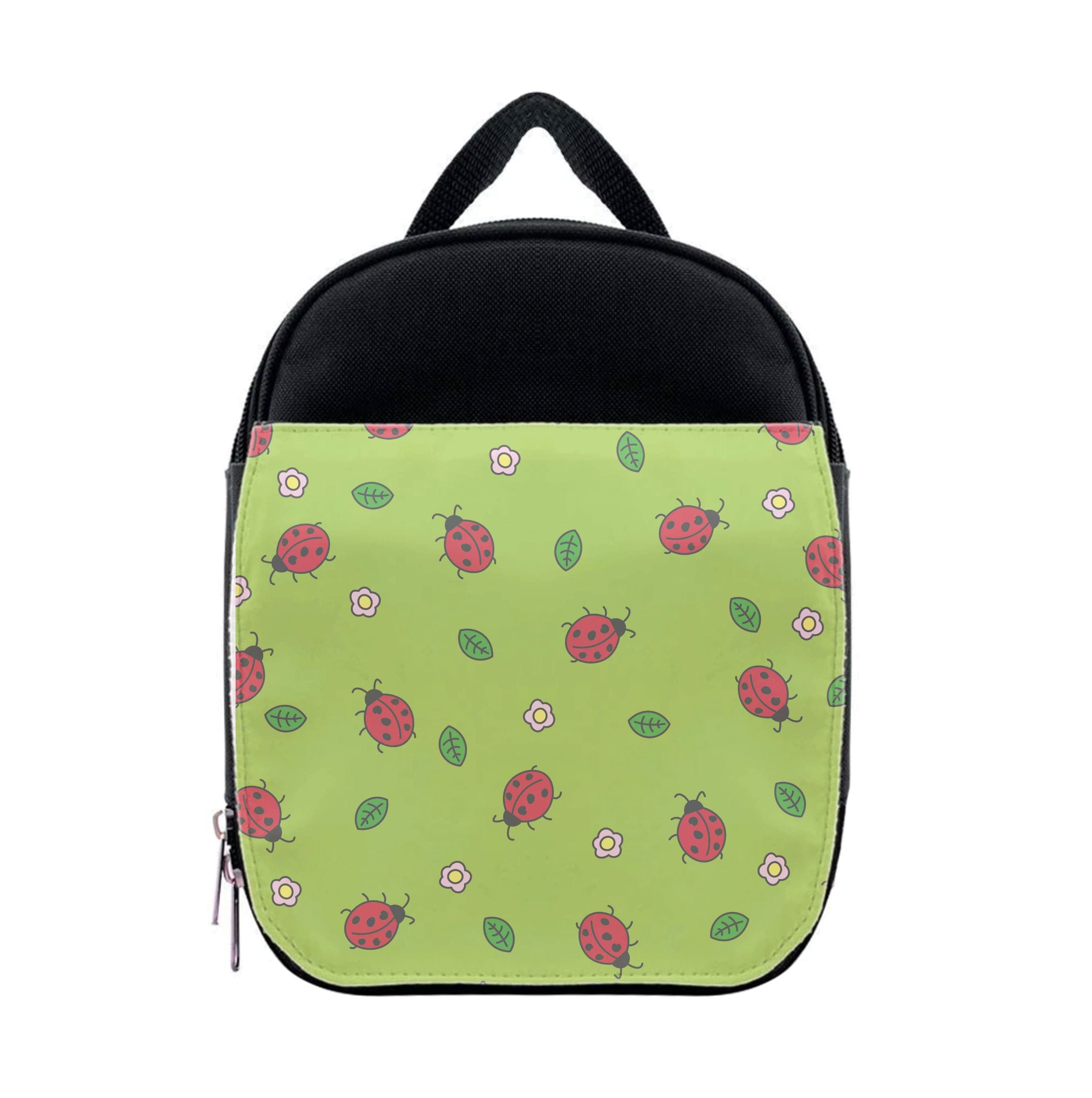 Ladybugs And Flowers - Spring Patterns Lunchbox