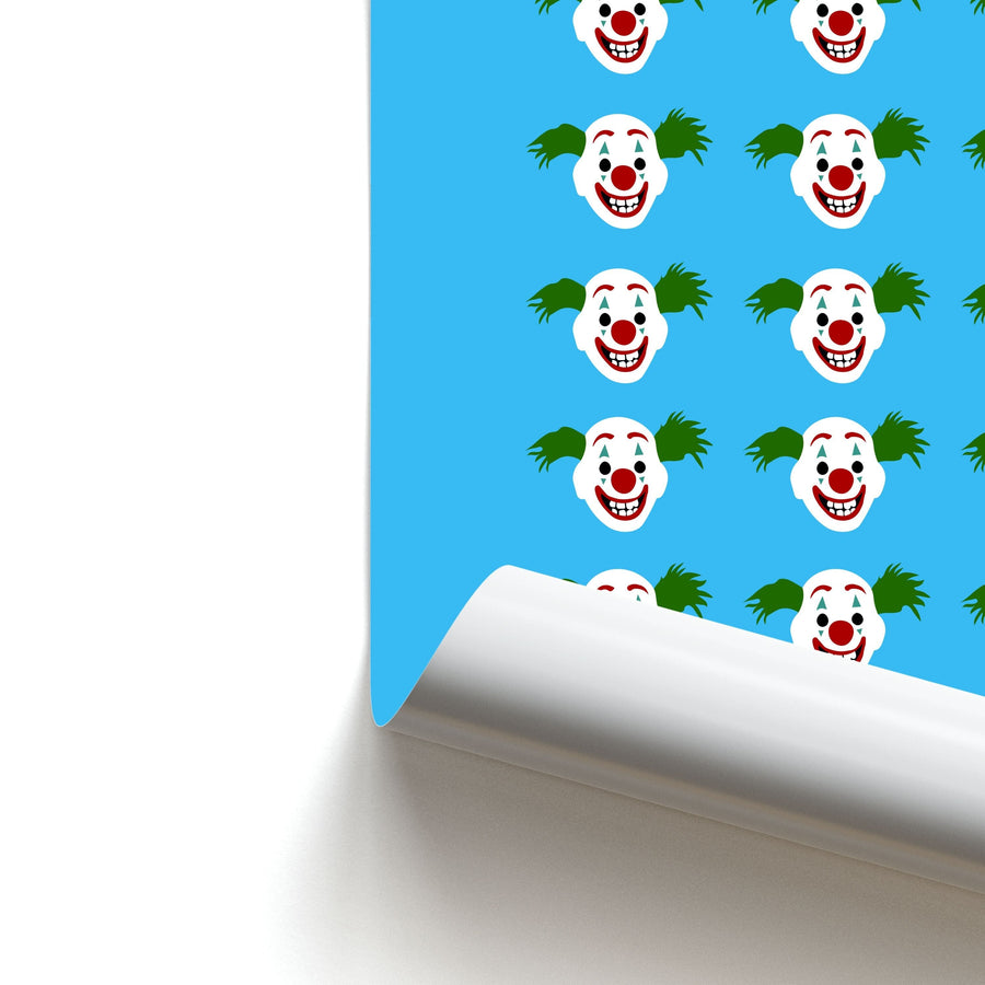 Joker Pattern Poster