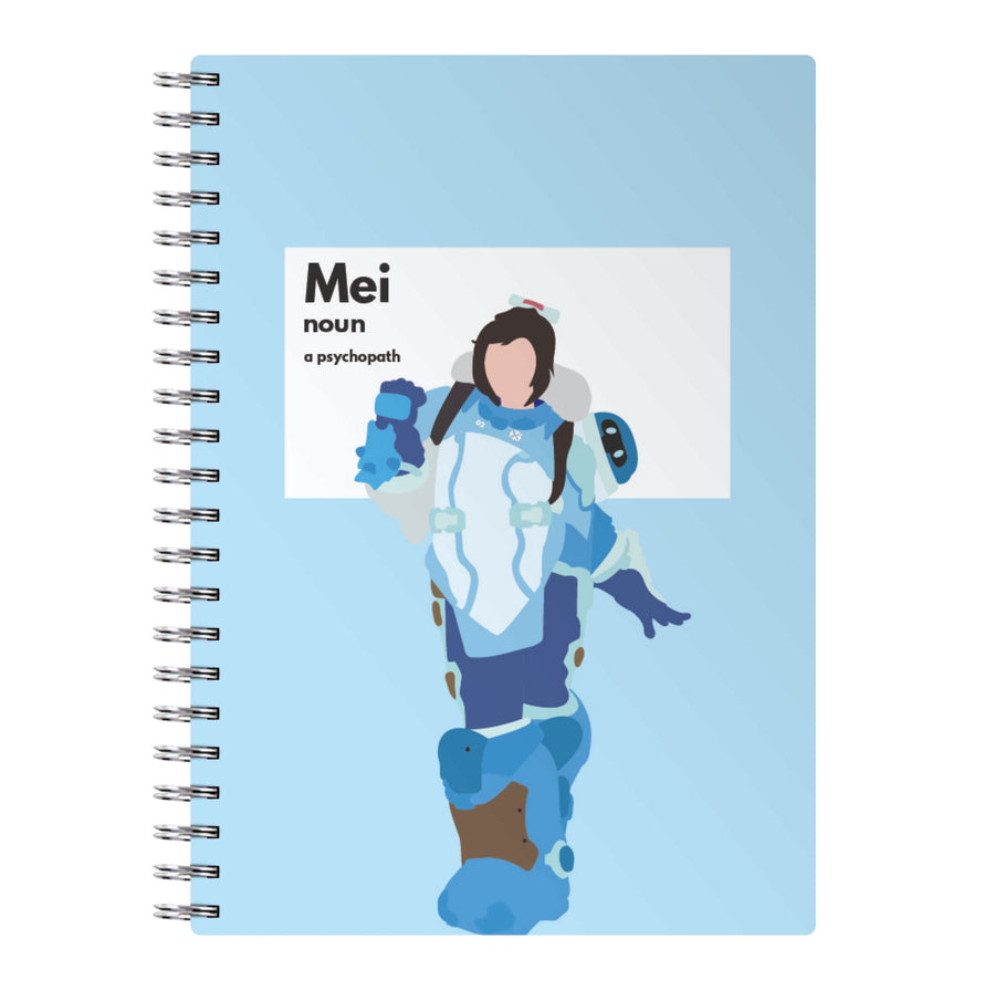 Mei - Overwatch Notebook