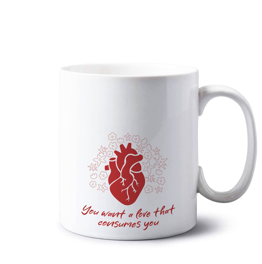 You Want A Love That Consumes You - Vampire Diaries Mug