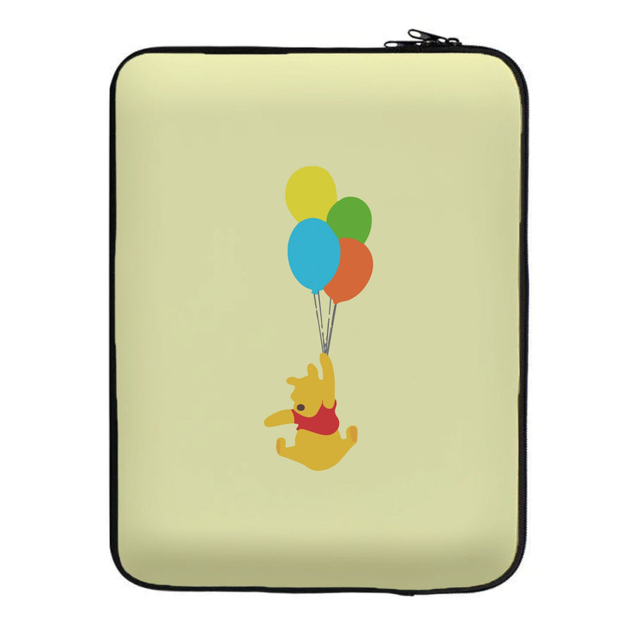 Pooh On Balloons - Disney Laptop Sleeve