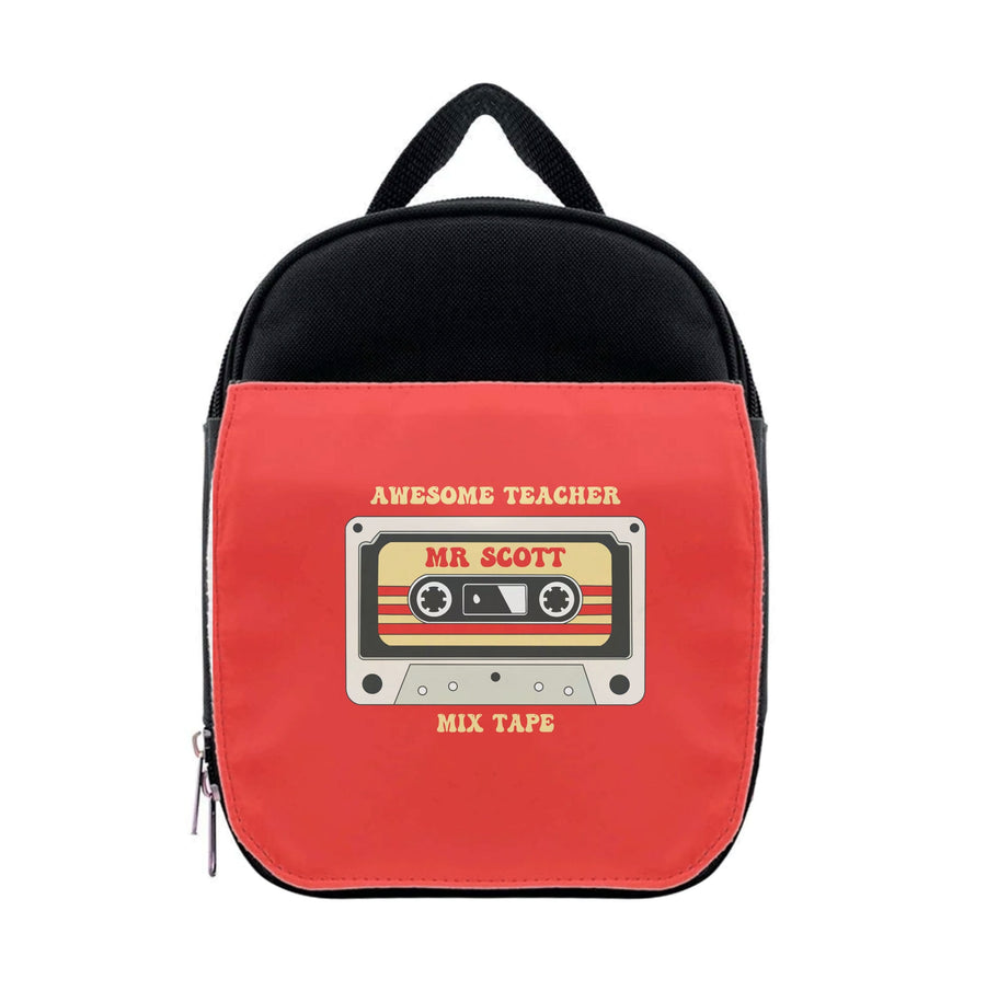 Awesome Teacher Mix Tape - Personalised Teachers Gift Lunchbox