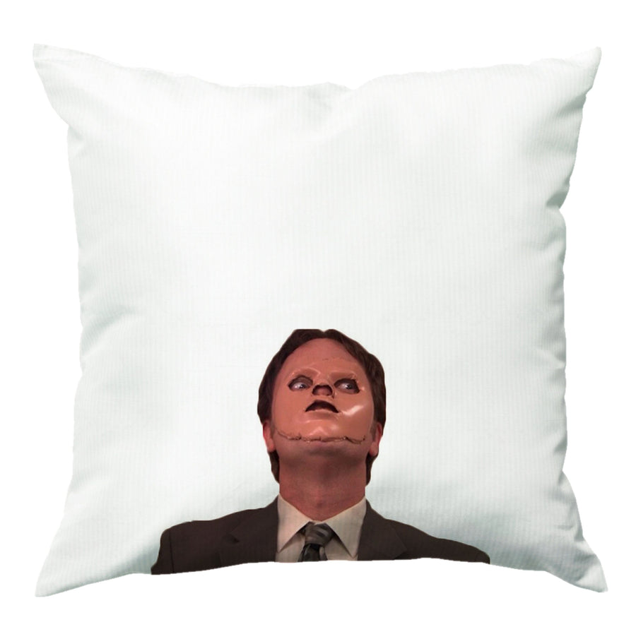 Dwight And The Dummy - The Office Cushion
