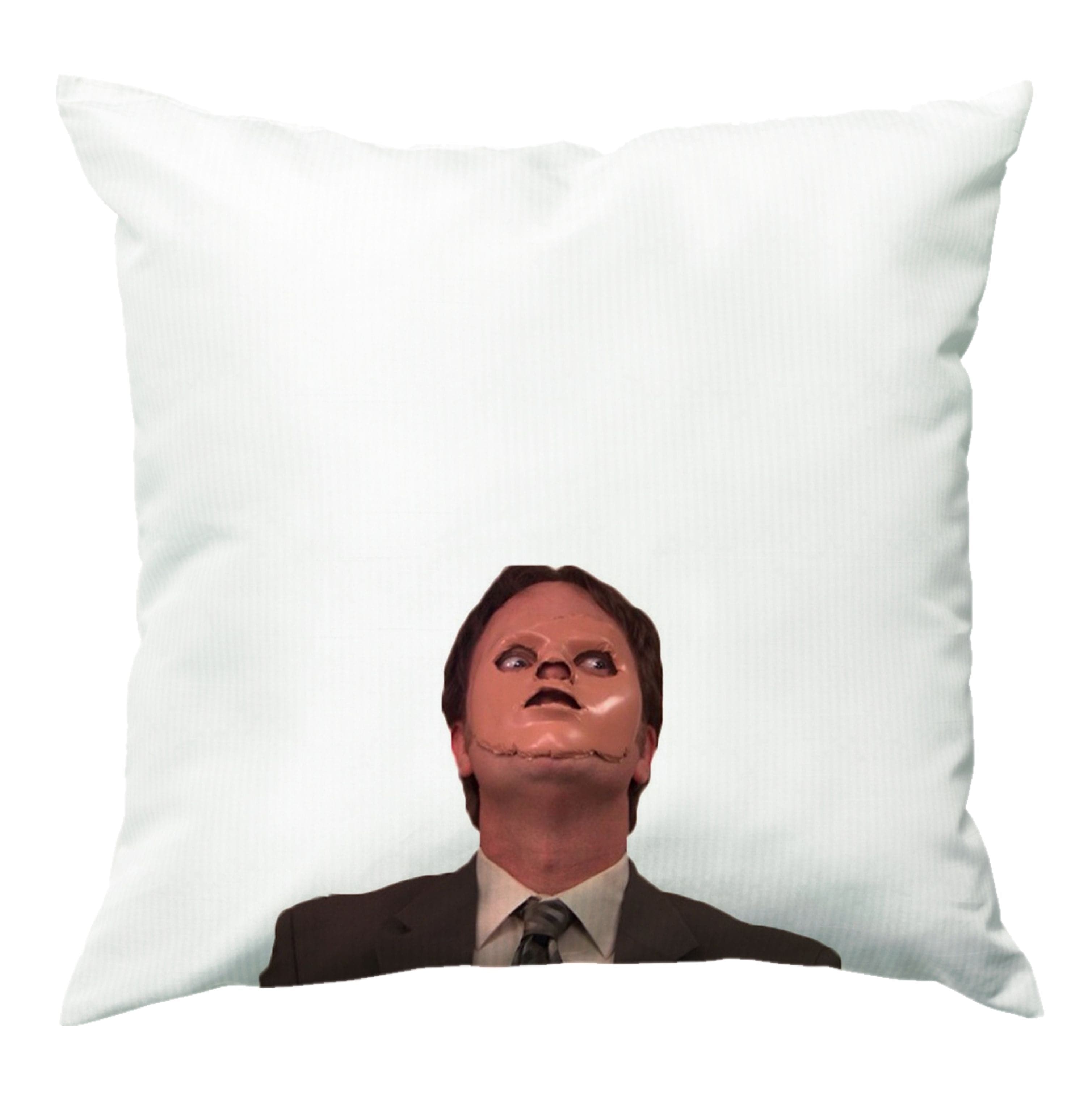 Dwight And The Dummy Cushion