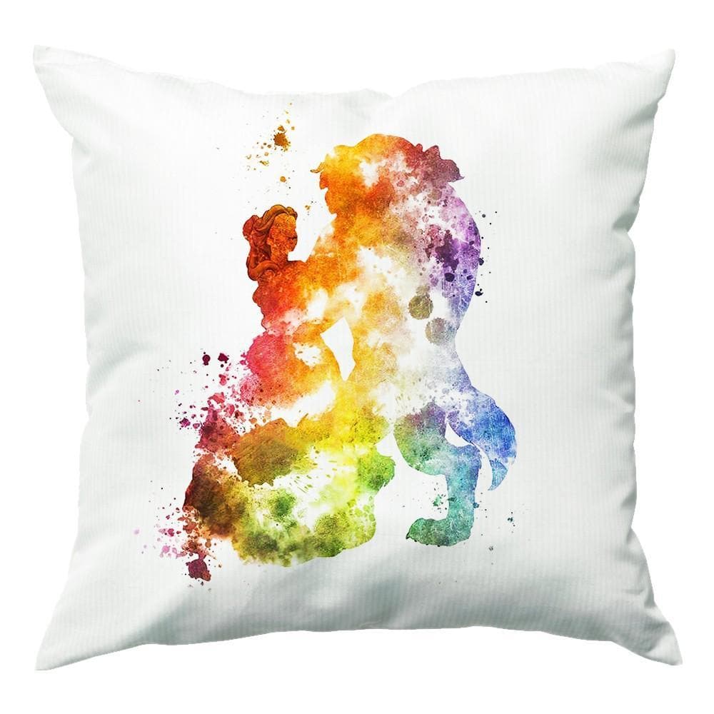 Watercolour Beauty Fairytale Cushion