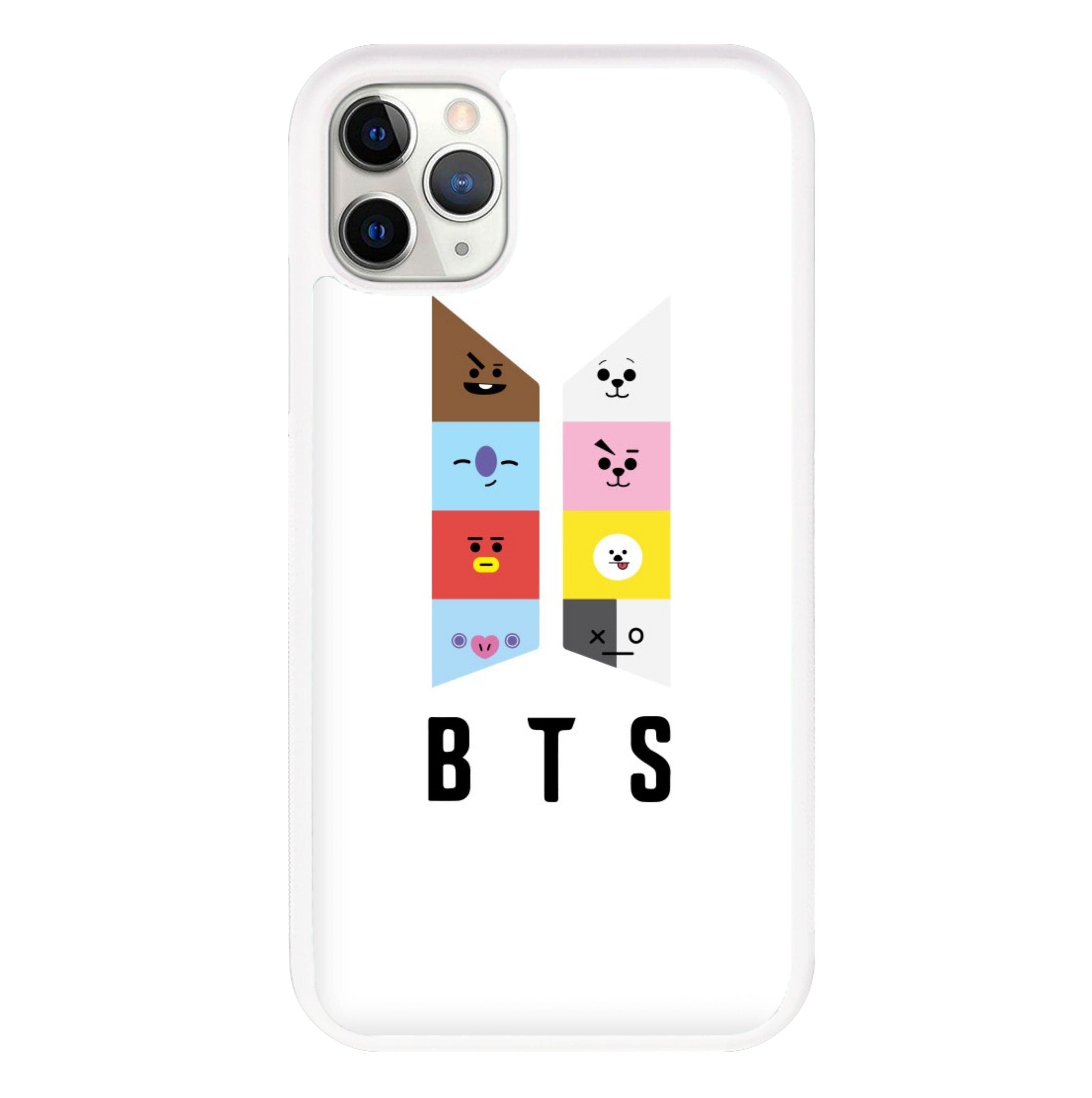 BT21 K-Pop Band Logo Phone Case