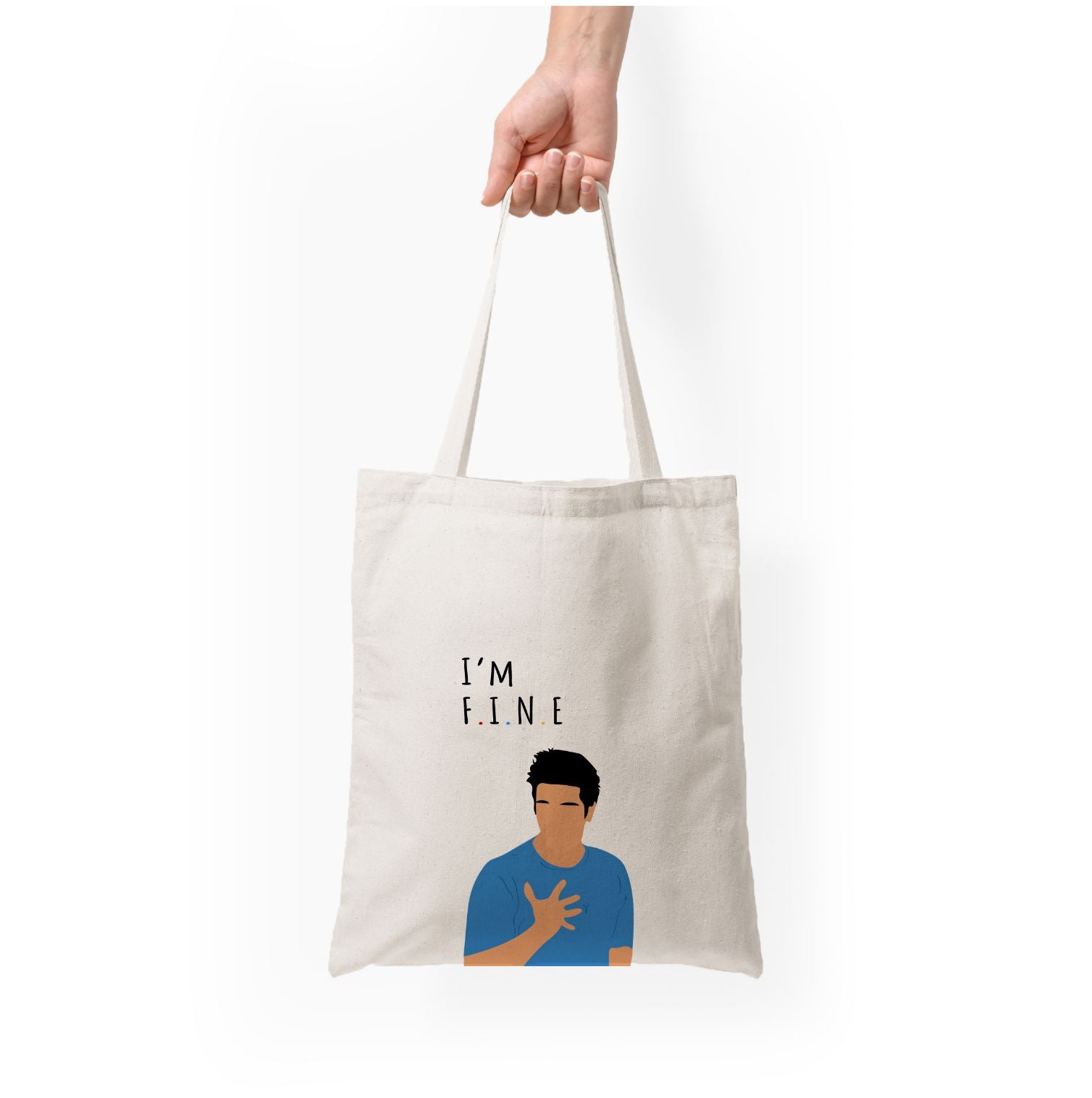 I'm Fine Tote Bag