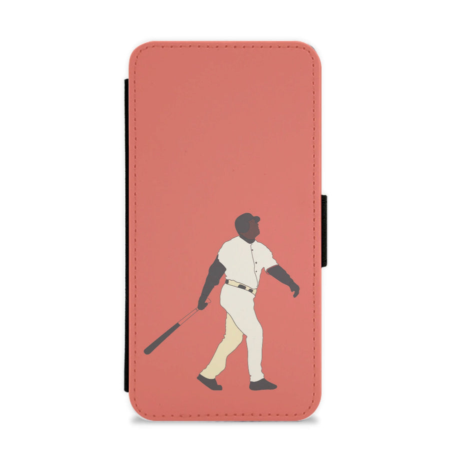 Barry Bonds - Baseball Flip / Wallet Phone Case
