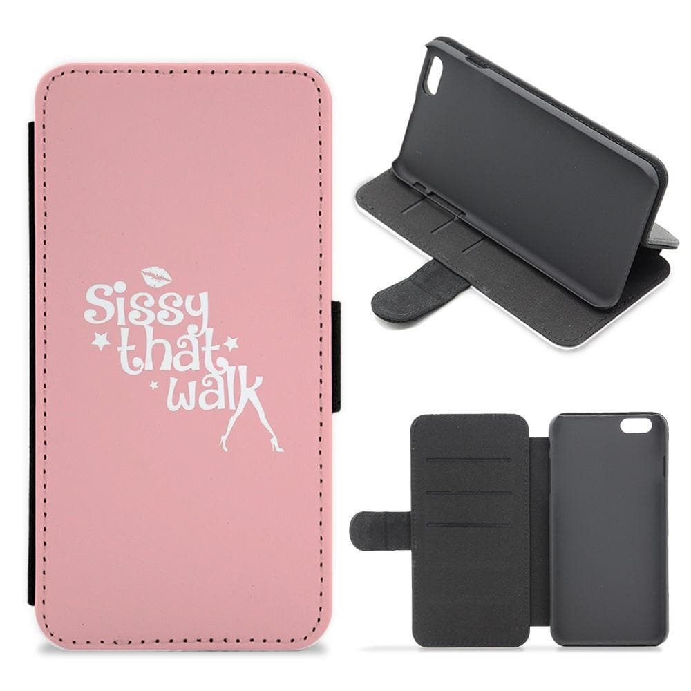 Pink Sissy That Walk Stilettos - RuPaul's Drag Race Flip Wallet Phone Case - Fun Cases