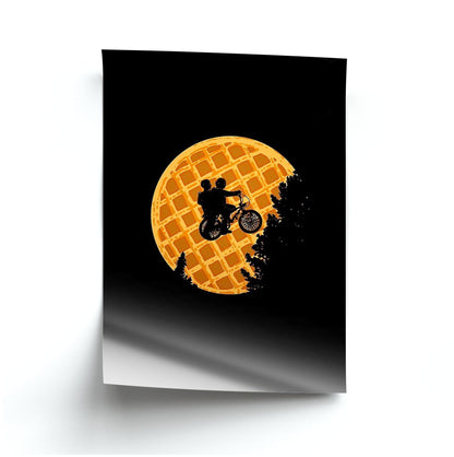 Eggo Moon Poster