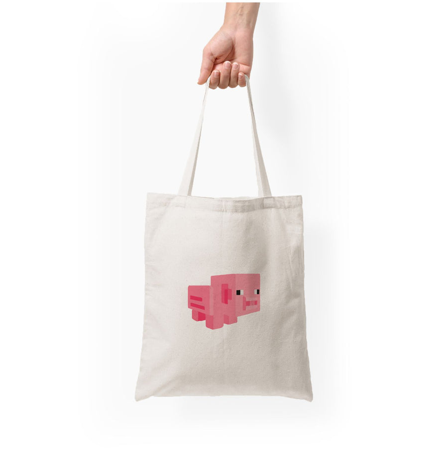 Minecraft Pig Tote Bag
