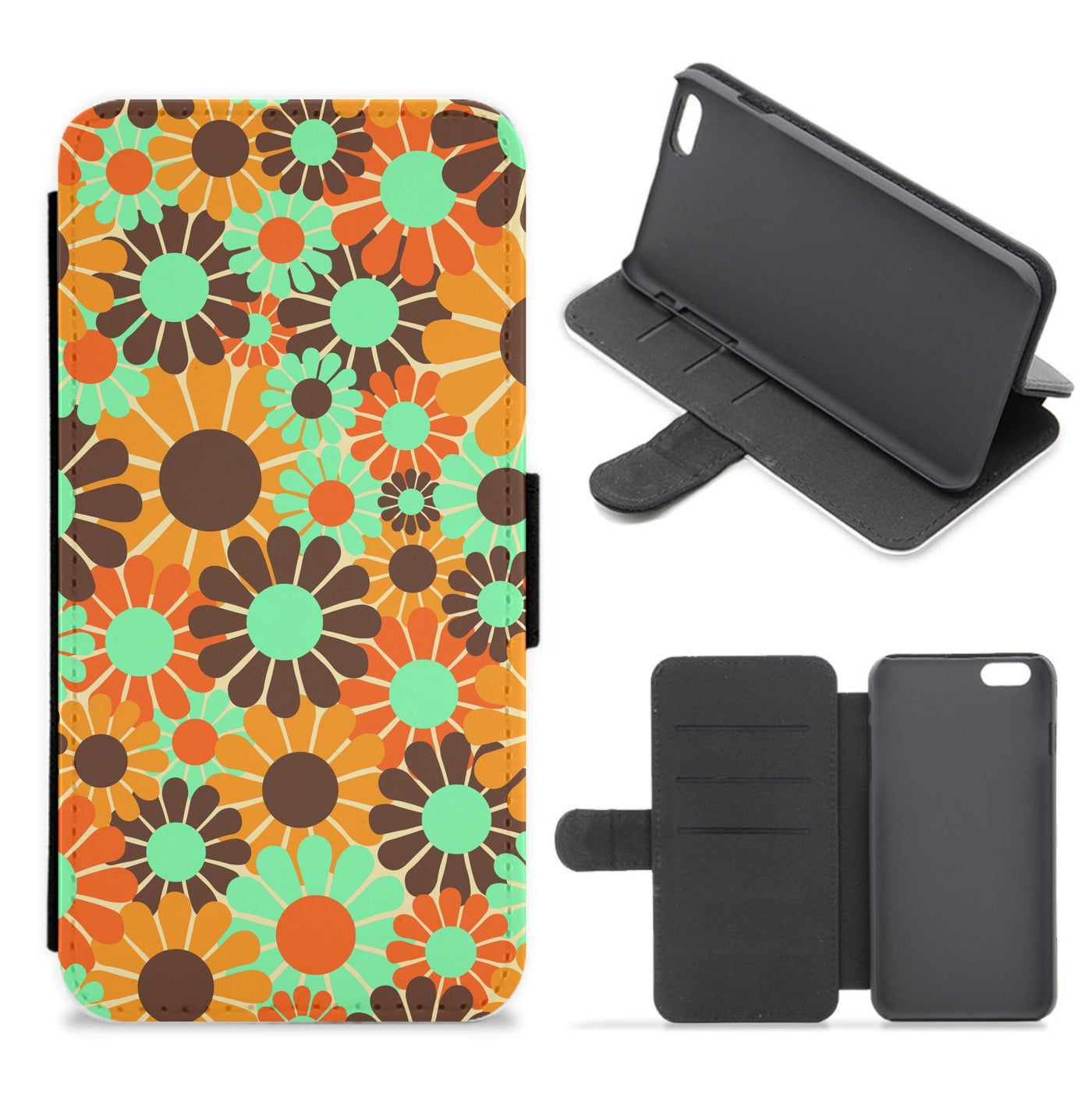 Flower Collage  Flip / Wallet Phone Case