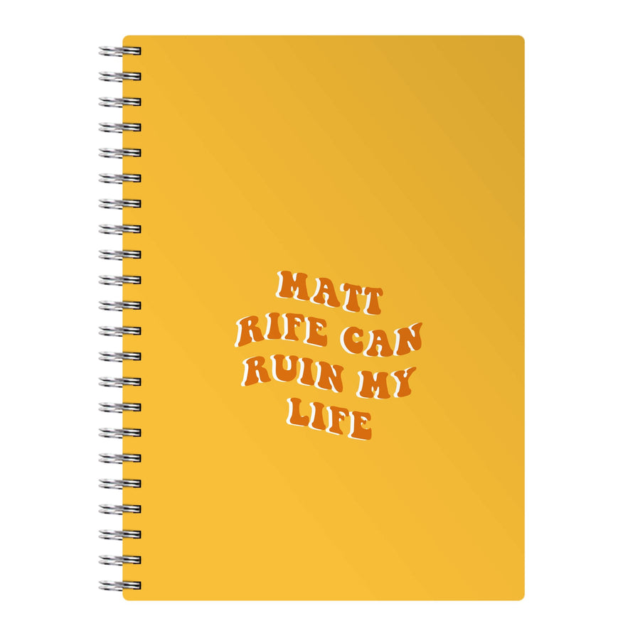 Matt Rife Can Ruin My Life - Matt Rife Notebook