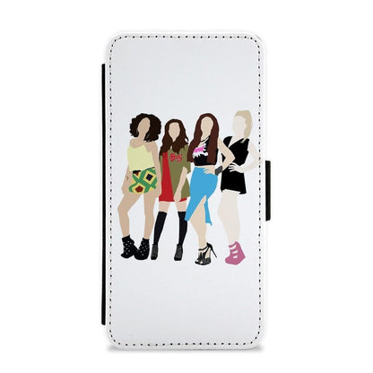 Little Mix Cartoon Flip / Wallet Phone Case - Fun Cases