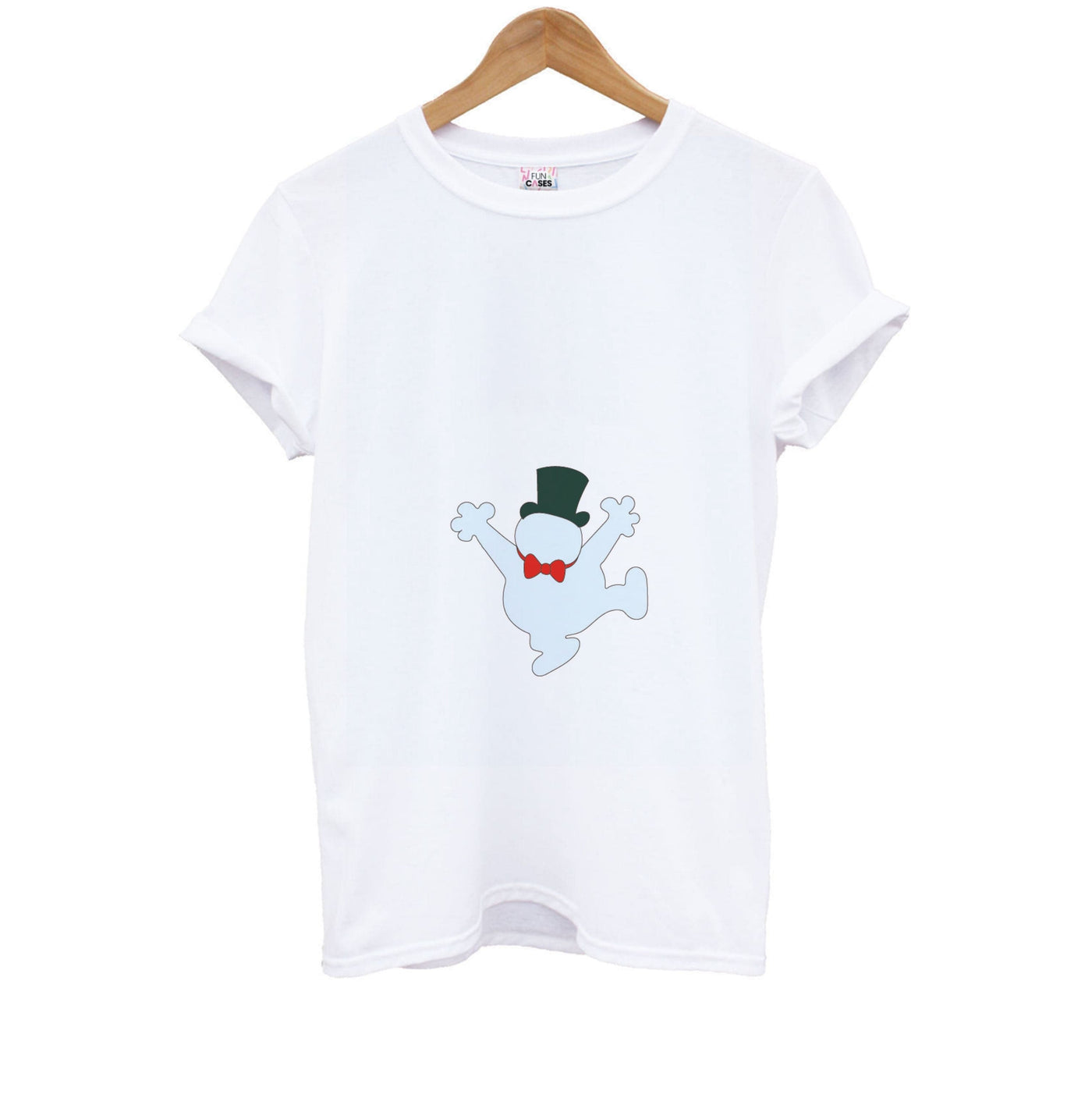 Outline - Frosty The Snowman Kids T-Shirt