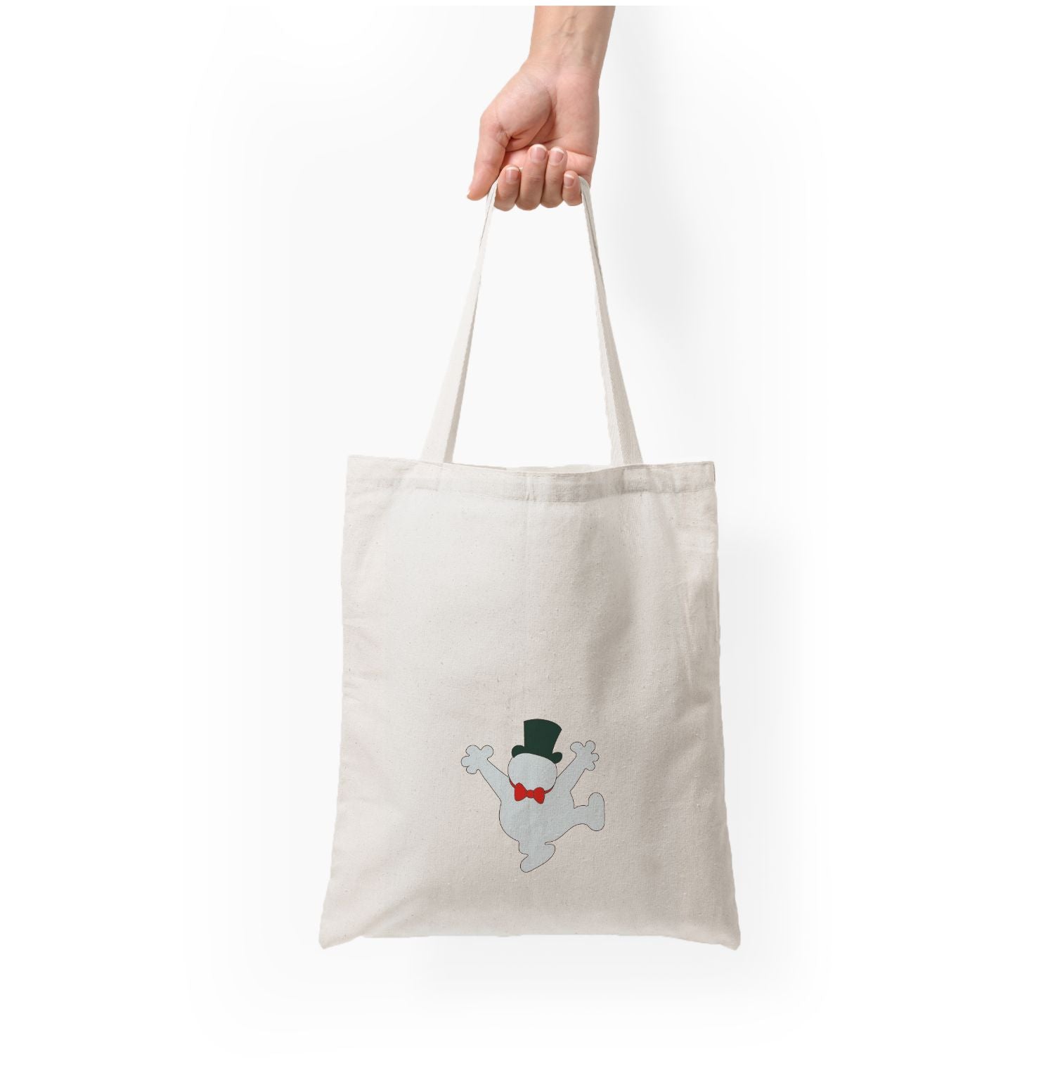 Outline - Snowman Tote Bag