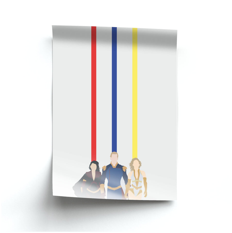 The Three Lines - The Boys Poster