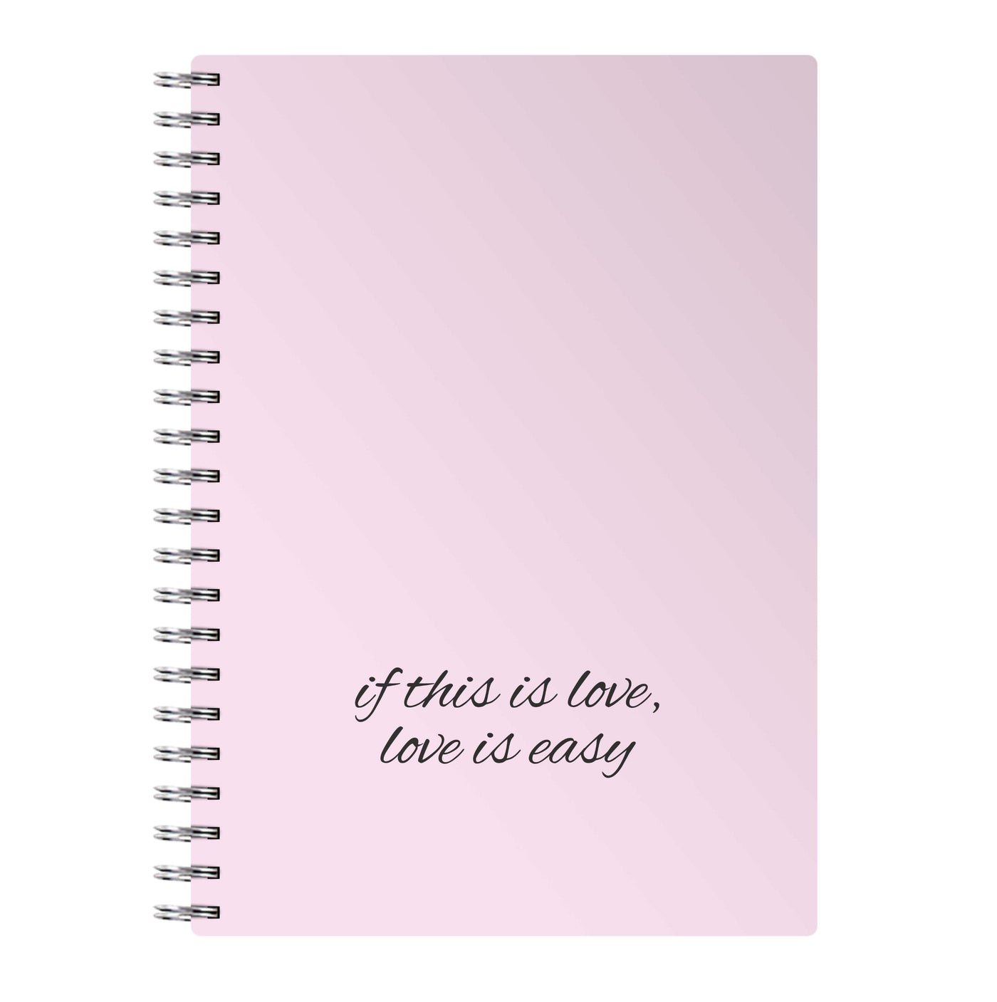 If This Is Love, Love Is Easy - McFly Notebook