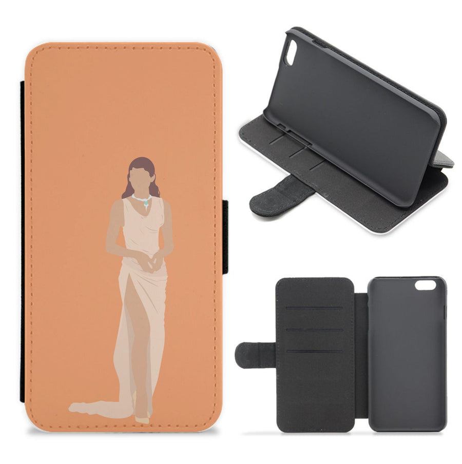 Orange - Zendaya Flip / Wallet Phone Case