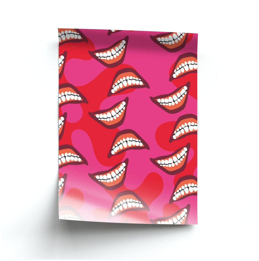 Mouth Pattern - American Horror Story Poster